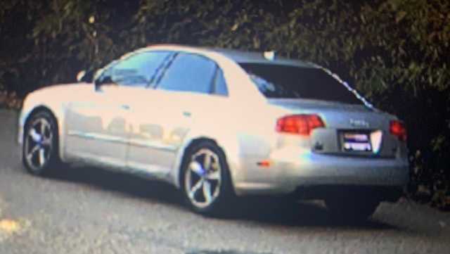 Stolen Audi reportedly driven by suspects
