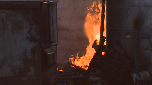 Massive fire leaves significant damage to auto body shop in Butler County