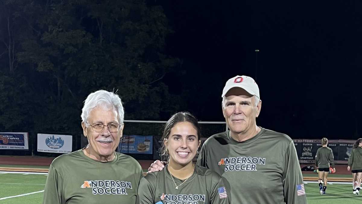 Grandparents inspire injured Anderson High School soccer player to turn