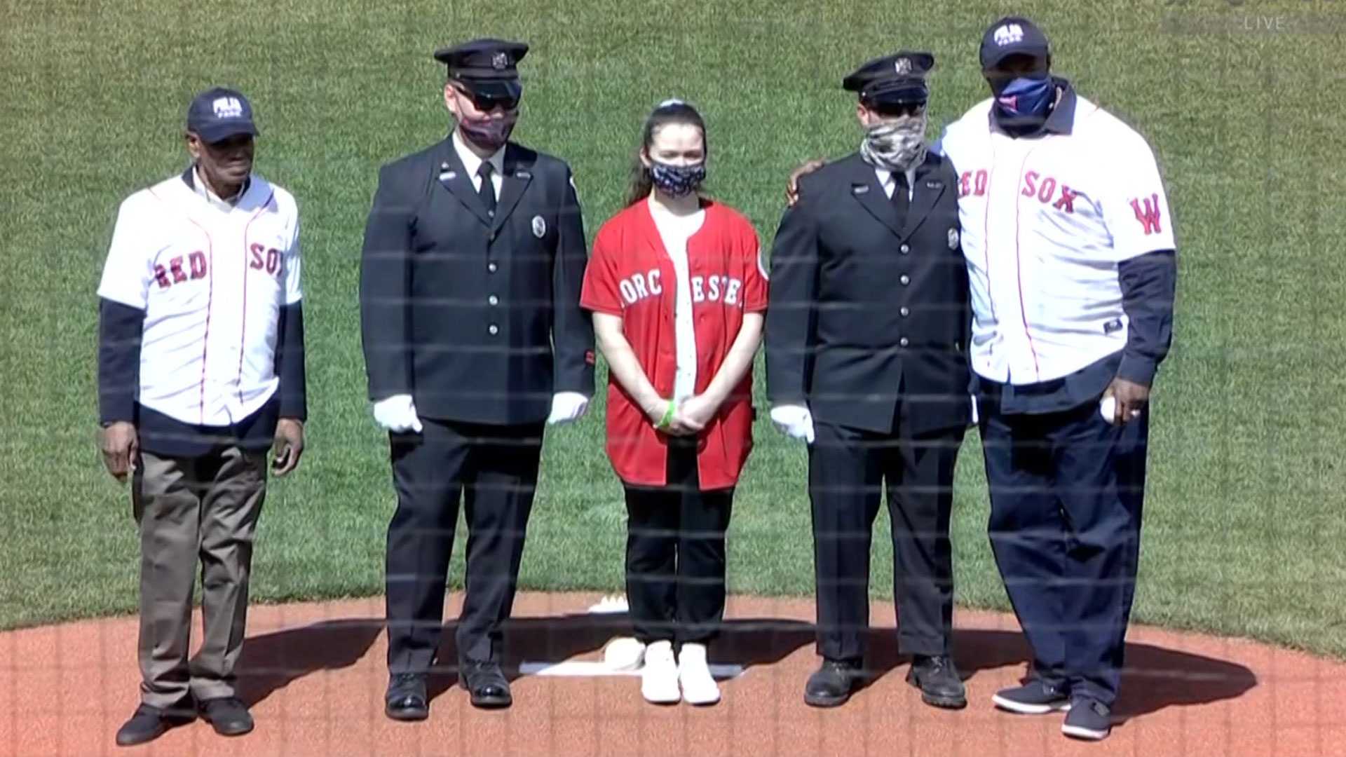Daughter of fallen Worcester firefighter brings game ball to mound for WooSox opener - Vimarsana News