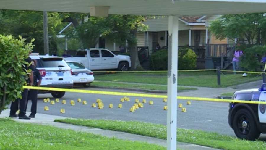 shooting scene on avenue l