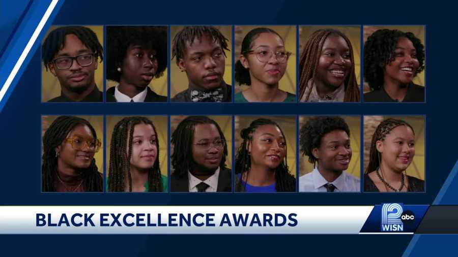 Black Excellence Award winners