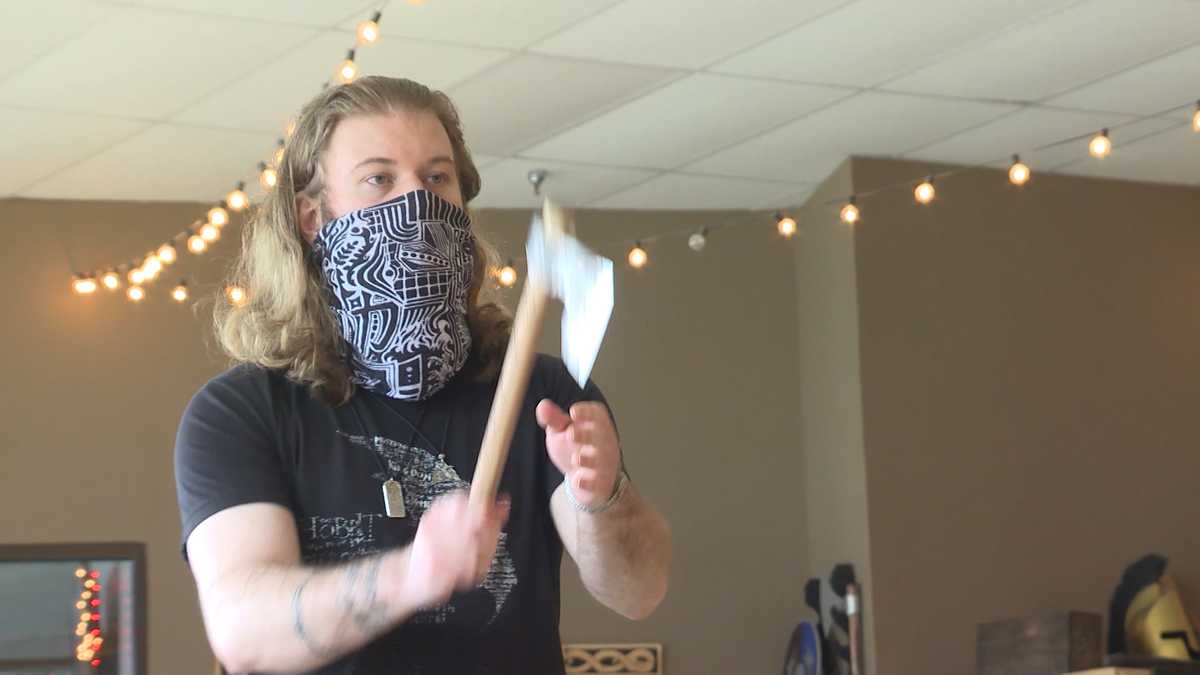 Man who started ax throwing 18 months ago headed to national championship