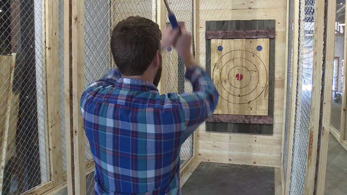 Axe throwing league starting in Greenville