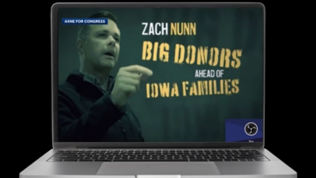 Cindy Axne campaign ad attacks Zach Nunn over Adventureland death - Vimarsana News