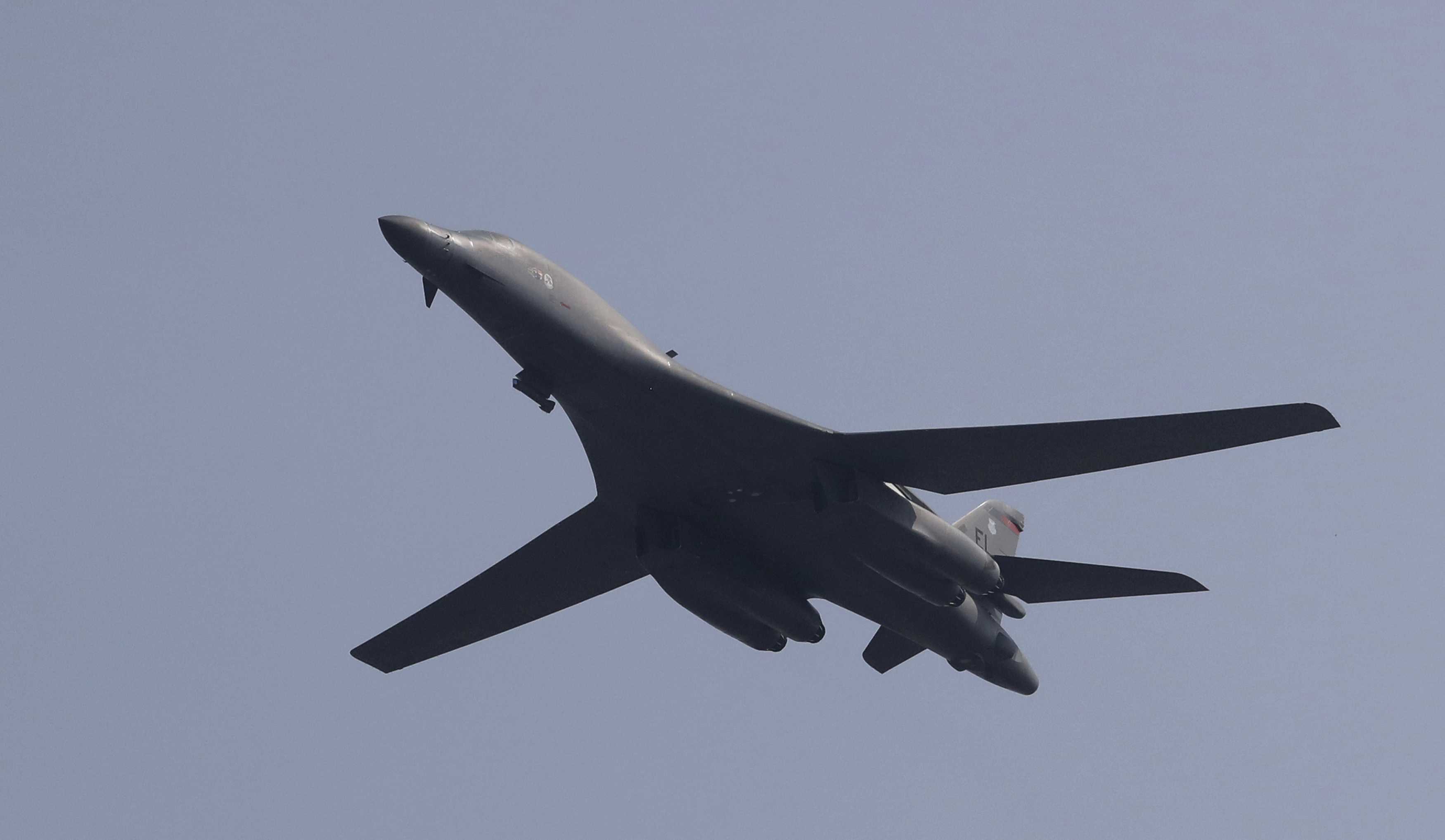 US Sends Supersonic Bombers In Show Of Force Against N.Korea