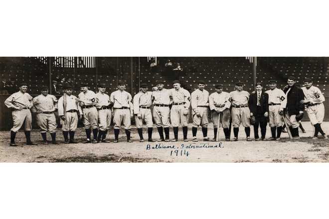Babe Ruth Orioles' 1914 team photo up for auction