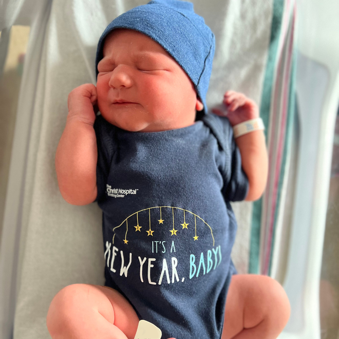 It's a boy! First New Year's baby born to Greensburg woman