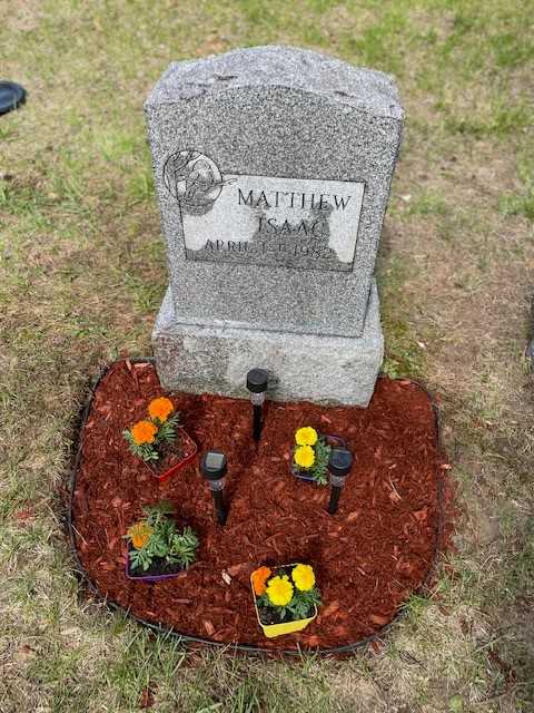 Gravestone for Matthew Isaac Doe