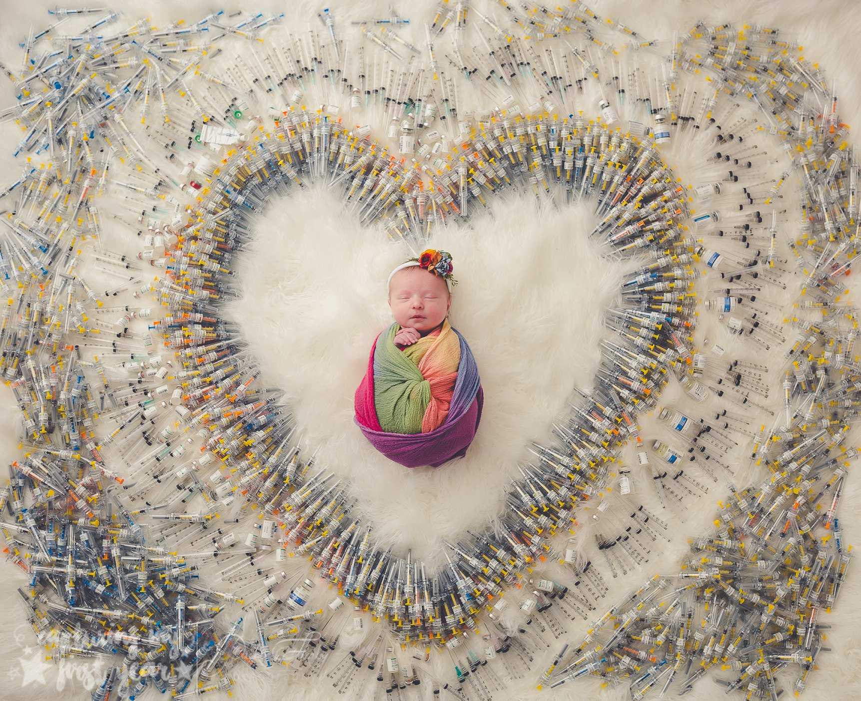 ivf newborn photo