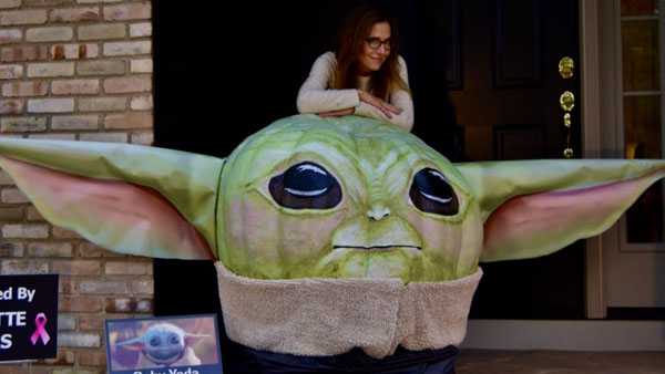 huge baby yoda plush