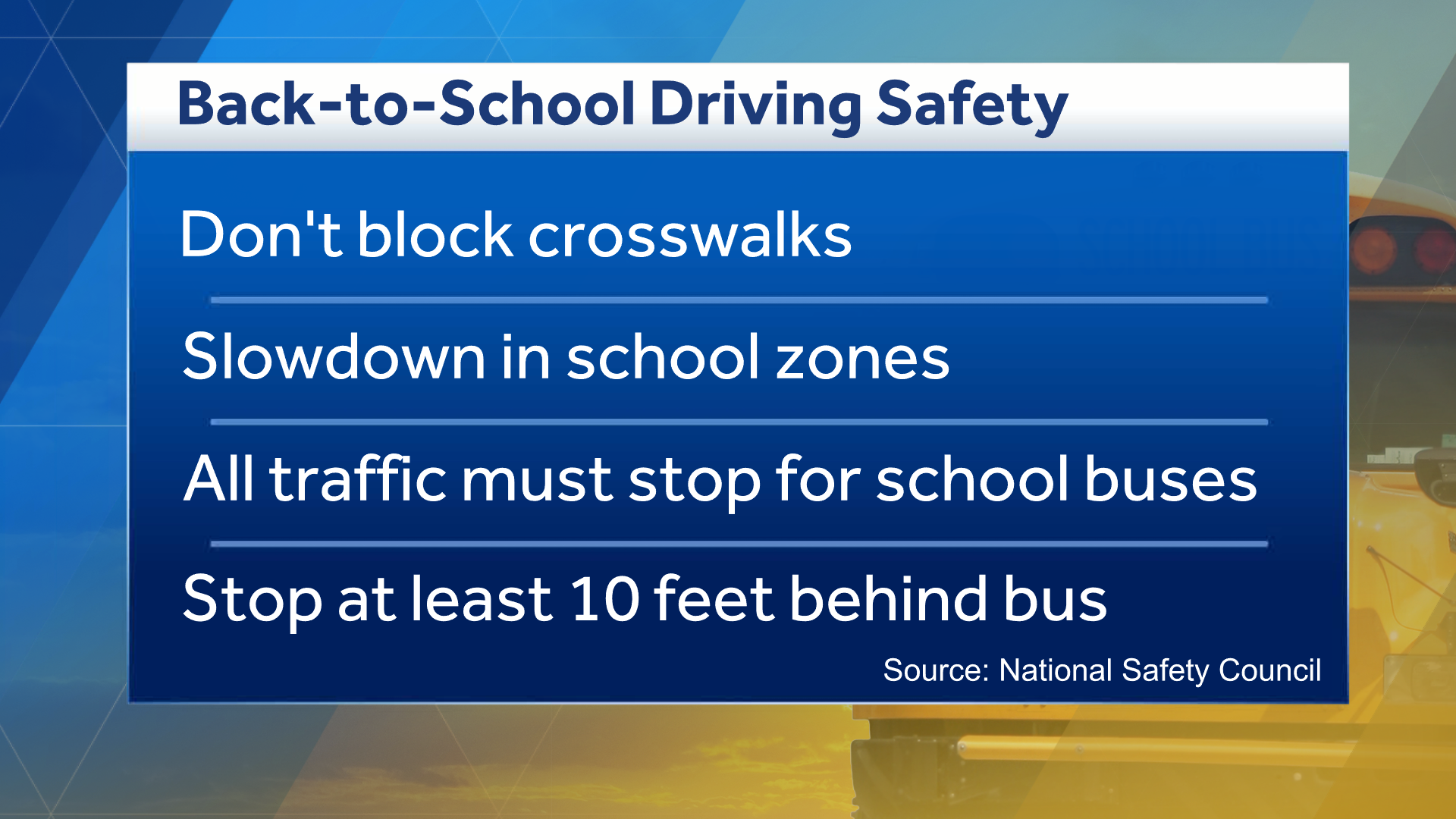 Back-to-school Safety Tips In Maryland