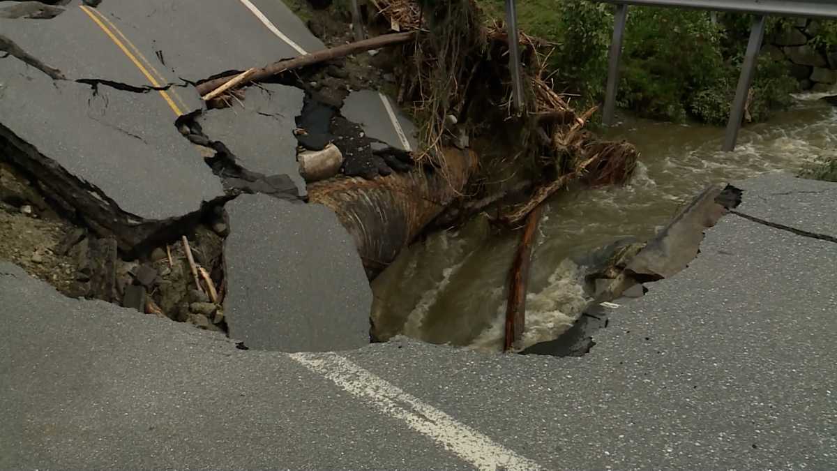 Significant damage, rescues after heavy rain in Maine, NH - WMTW