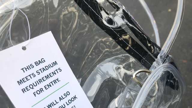 Clear bags only for Ariana Grande's Golden 1 Center concert