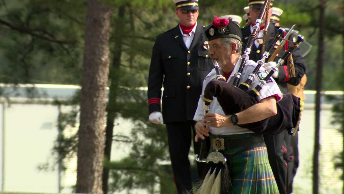 Names of 2 fallen firefighters added to Mississippi memorial
