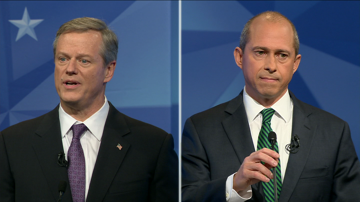 Baker, Gonzalez spar in final Massachusetts governor debate