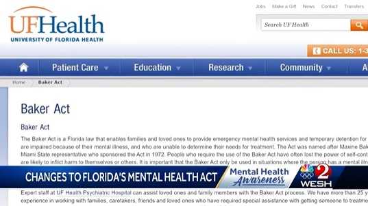 Changes are coming to Florida’s mental health act Changes are coming to Florida’s mental health act