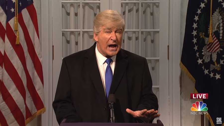 Trump Says He Found Real Collusion In Snl Skit
