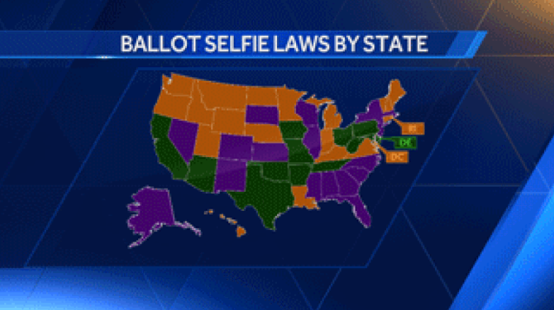 17 States Where Ballot Selfies Are Illegal