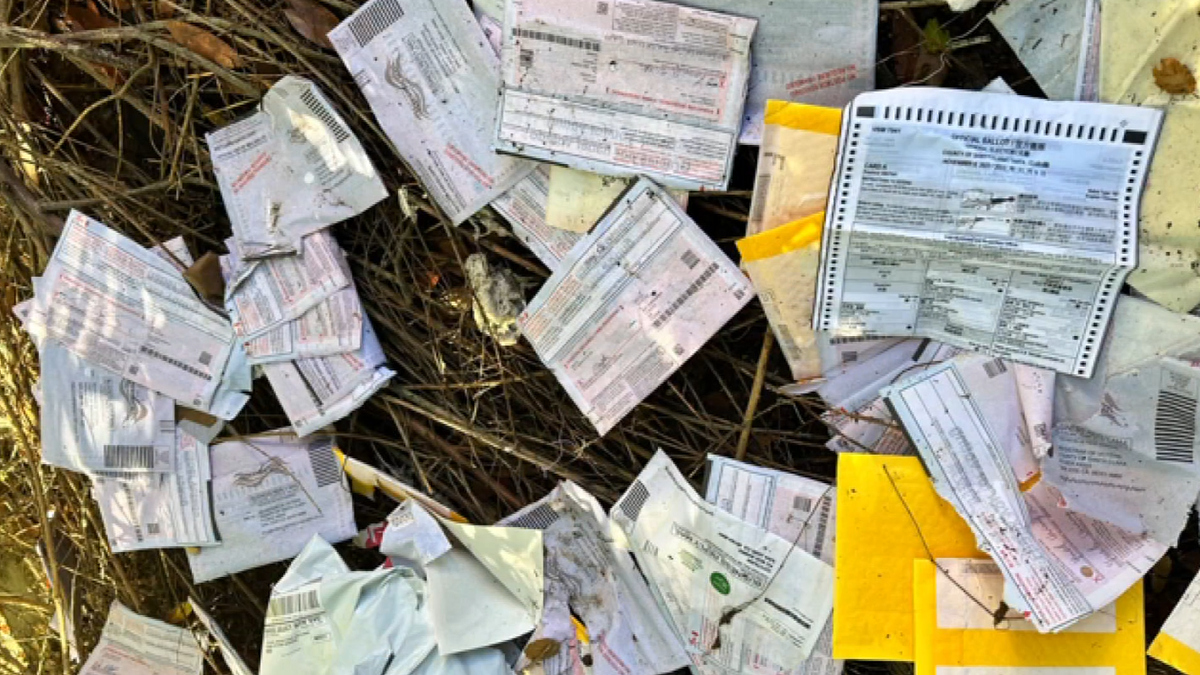 Woman reports finding election ballots in ravine in the Santa Cruz