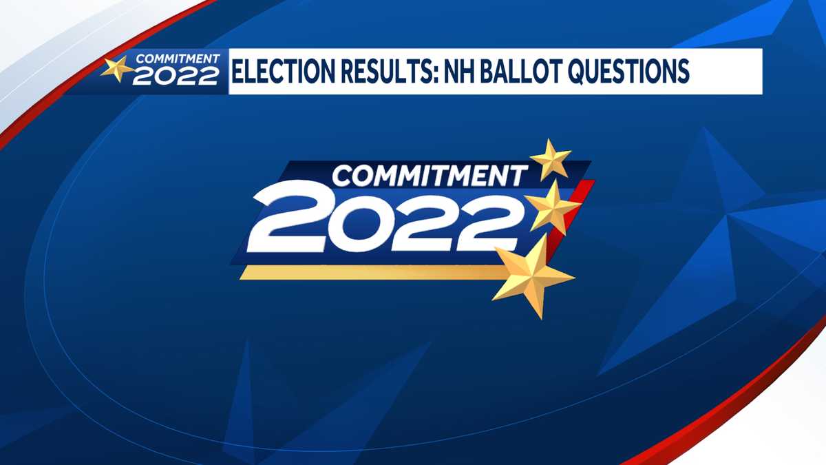 New Hampshire Ballot Question Election Results Nov. 8, 2022