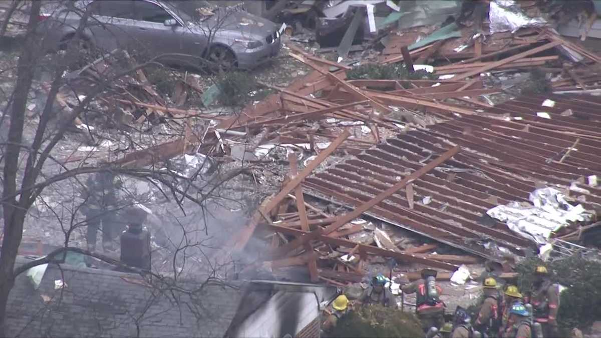 PHOTOS Home explodes in Baltimore County