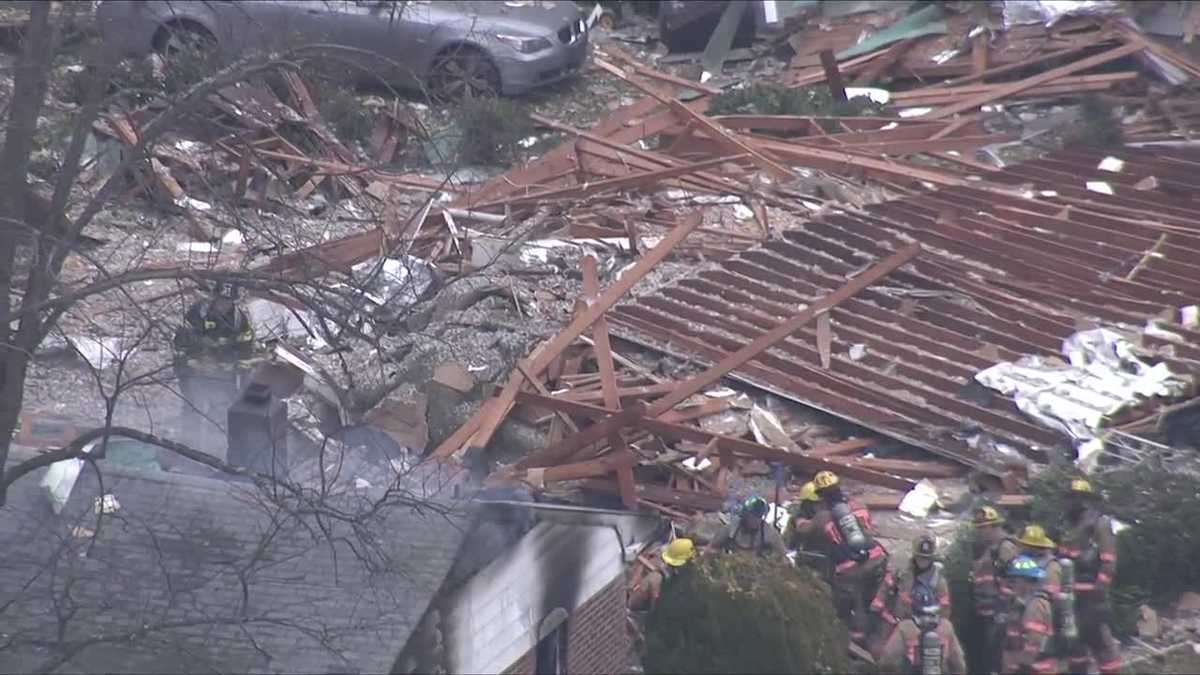 PHOTOS Home explodes in Baltimore County