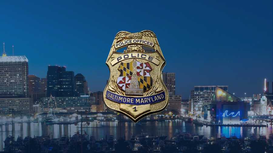 Baltimore police badge