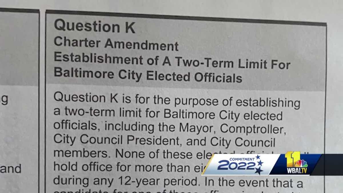 Analyst Discusses Ballot Question K On Term Limits In Baltimore 3764