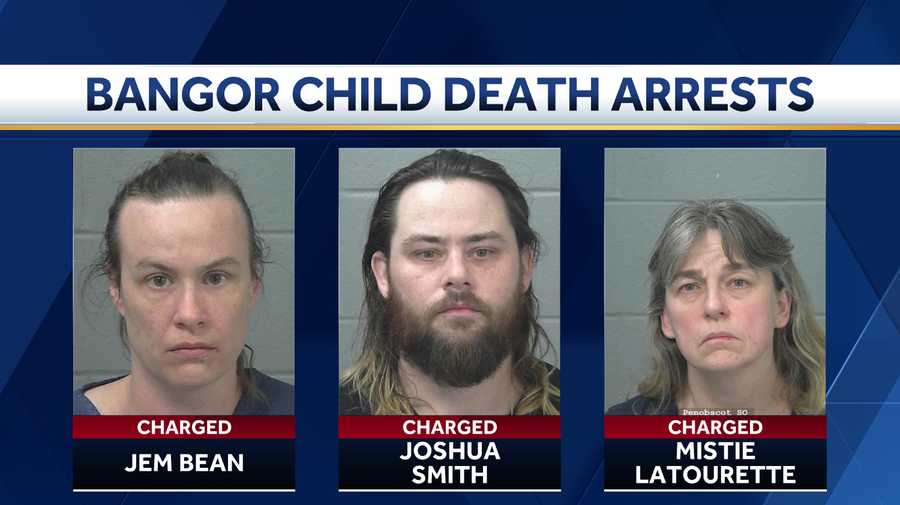 Parents, grandmother charged with murder of 10-year-old Bangor child