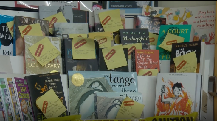 Family Book Shop: DeLand bookstore displays banned books