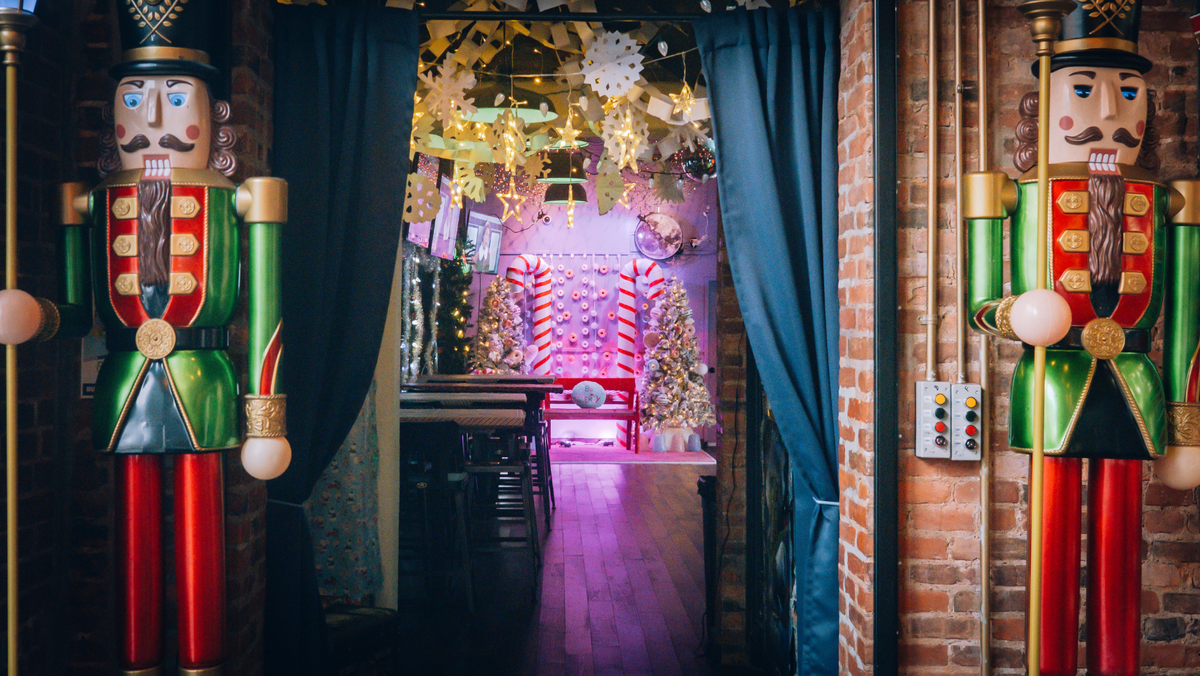 Get into the holiday spirit at this festive Christmas pop-up downtown Cincinnati