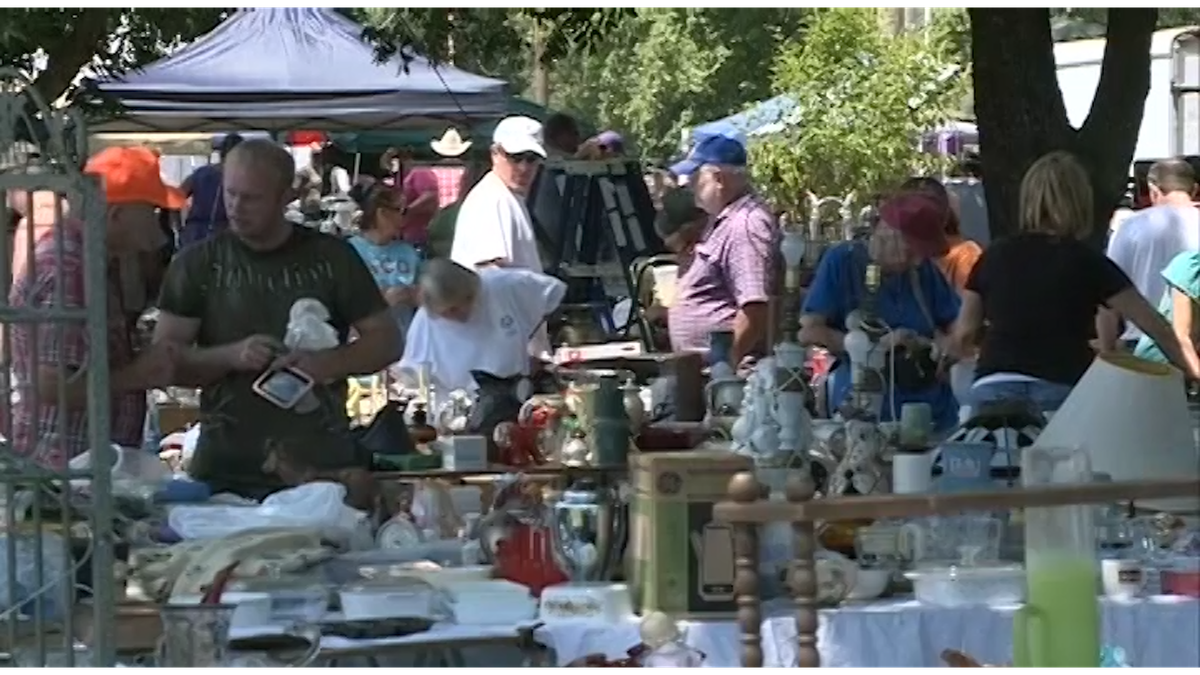 160 miles of yard sales begin on HWY 64 Thursday morning