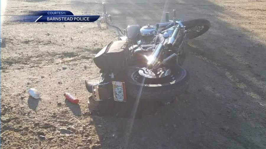 Motorcyclist hospitalized after crashing in Barnstead