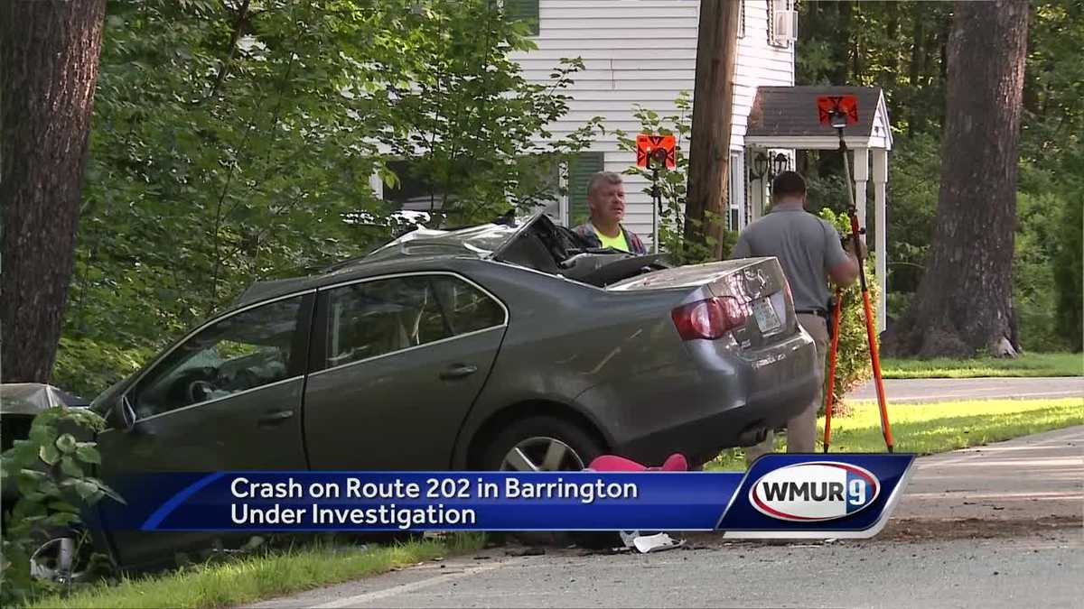 Woman seriously injured in crash on Route 202 in Barrington