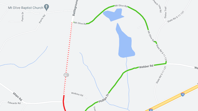 Spartanburg: Battleground Road temporary closure - Vimarsana News