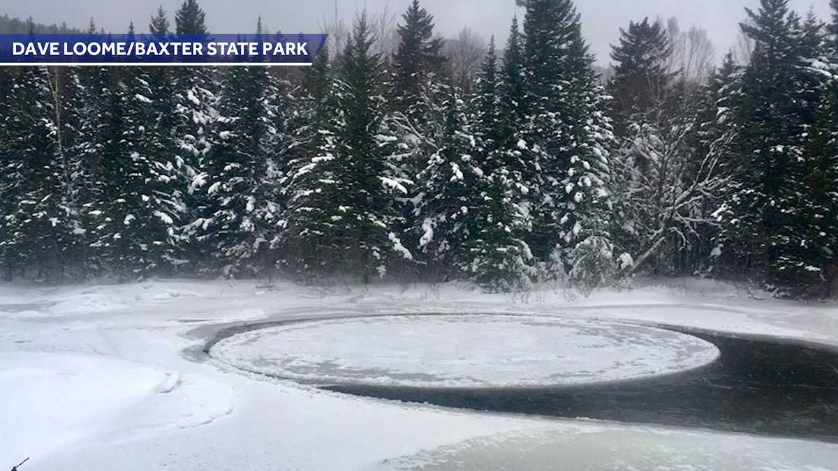 Westbrook isn't the only place in Maine with an ice disk