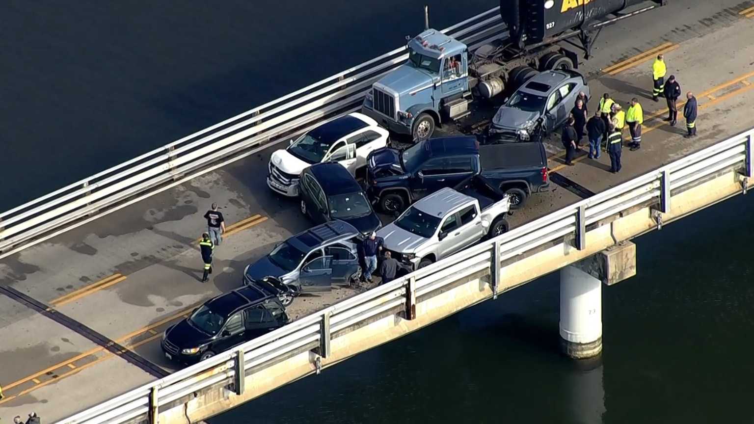 Car Seen Speeding Before Bay Bridge Pileup, Witnesses Sought