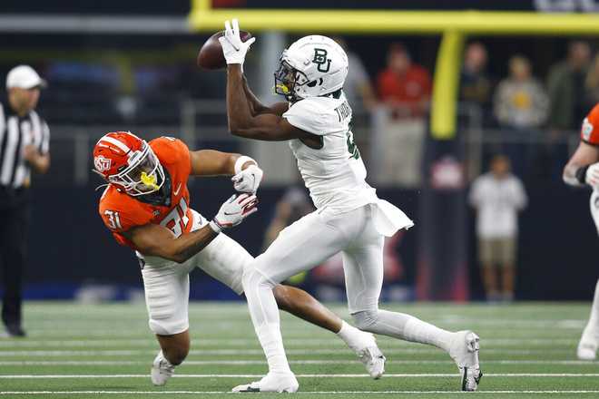 With the 121st pick in the 2022 NFL Draft, the New England Patriots select  Arizona State CB Jack Jones! #GilletteNationDraft2022