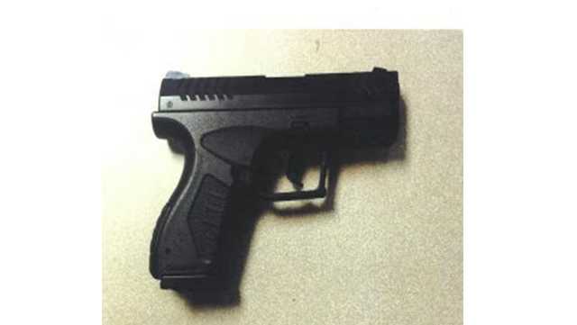 Maryland State Police said an Abingdon man pointed this BB gun at a man during a road rage incident in Abingdon.