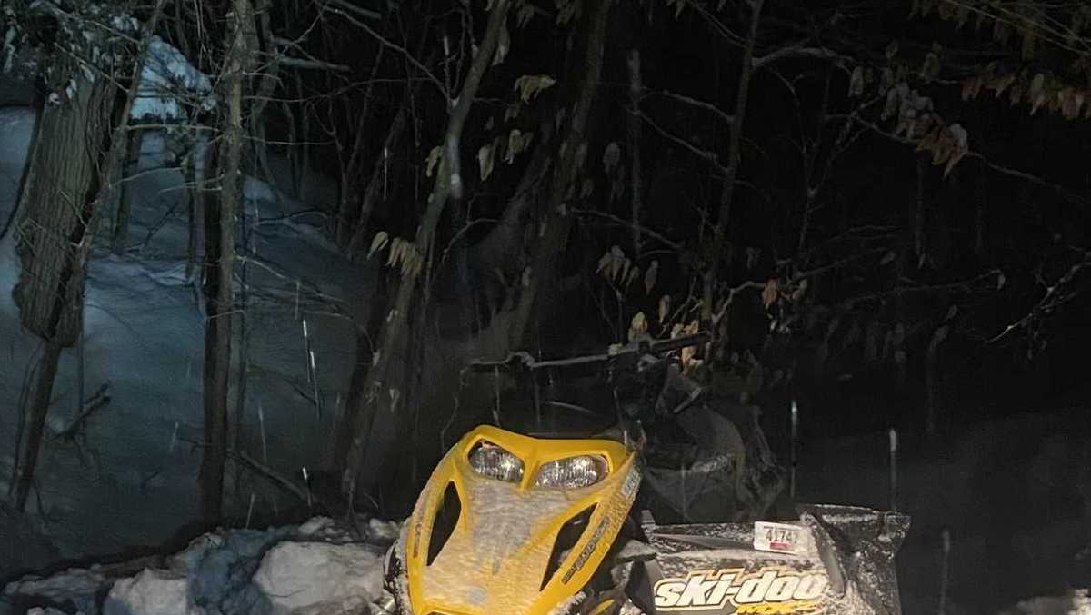 Two suffer serious injuries in separate snowmobile crashes in Alton Bay, Bennington