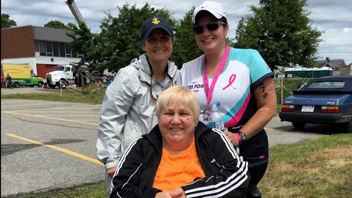 ‘I can hear her voice’ Mother’s memory inspires Maine Tri for a Cure