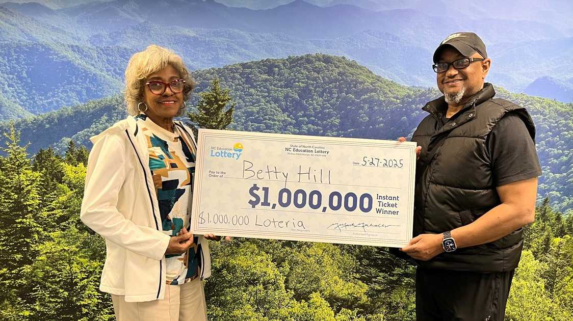 South Carolina woman wins 1 million lottery prize in North Carolina