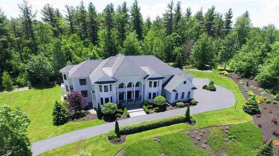 Mansion Monday Bedford estate features stunning architecture, lots of space and an indoor