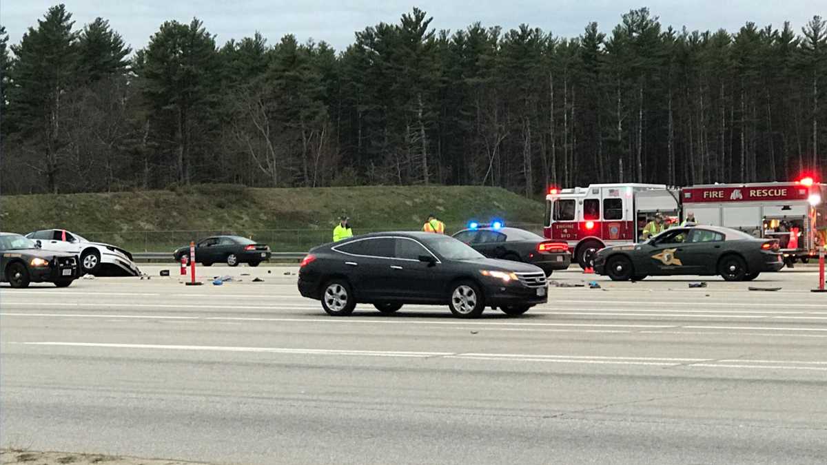 Serious accident closes three lanes on Everett Turnpike