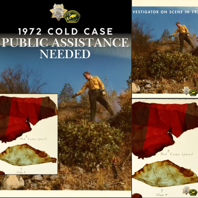 Placer County sheriff seeks public help solving 1972 cold case