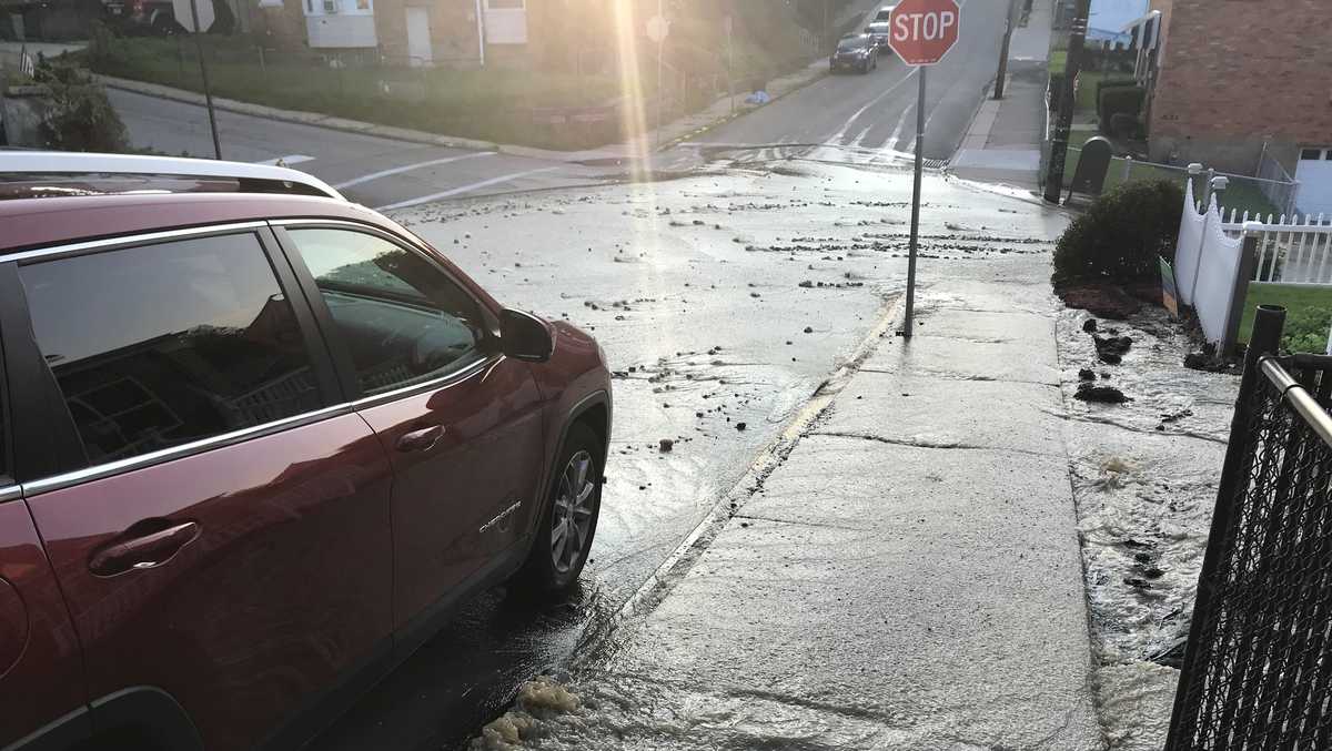 Crews to begin repairs on large water main break in Pittsburgh's ...