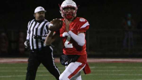 Dual-threat quarterback Cameron Hergott has helped lead Beechwood to the state semifinals.