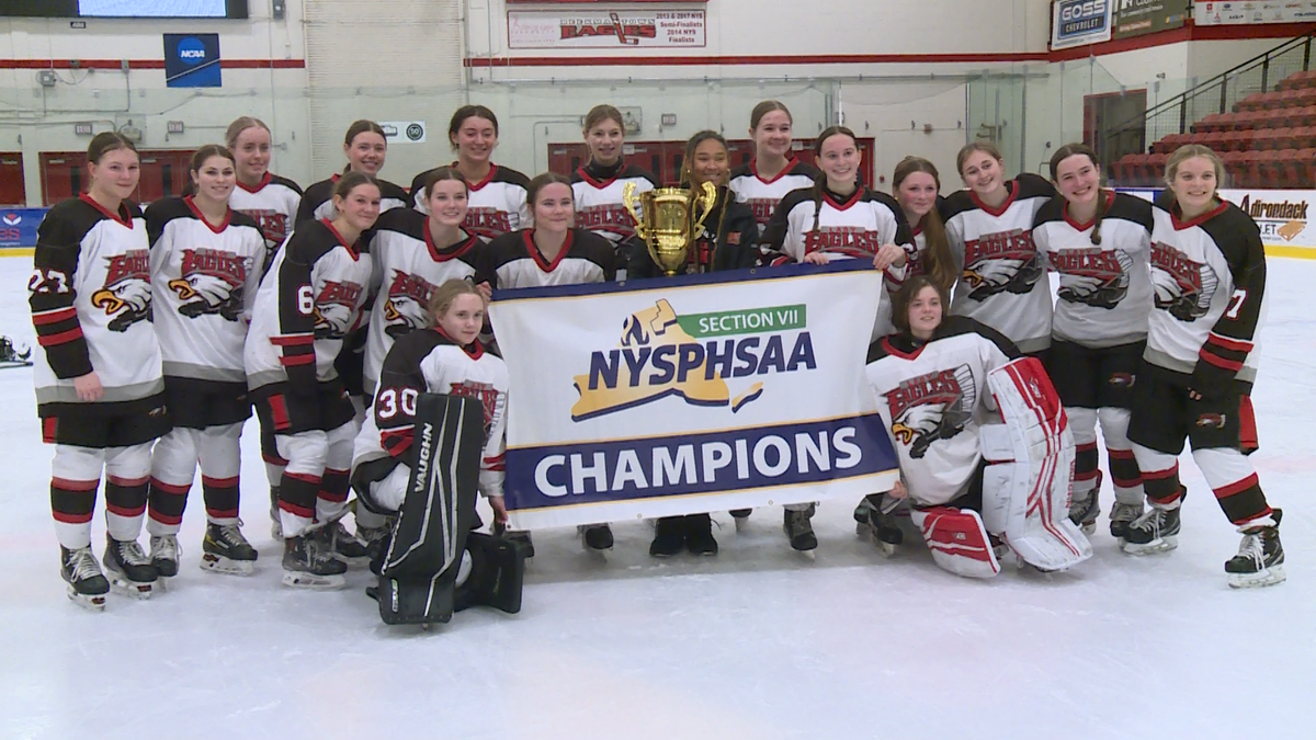 Beekmantown High School girls' hockey claims third-straight sectional banner