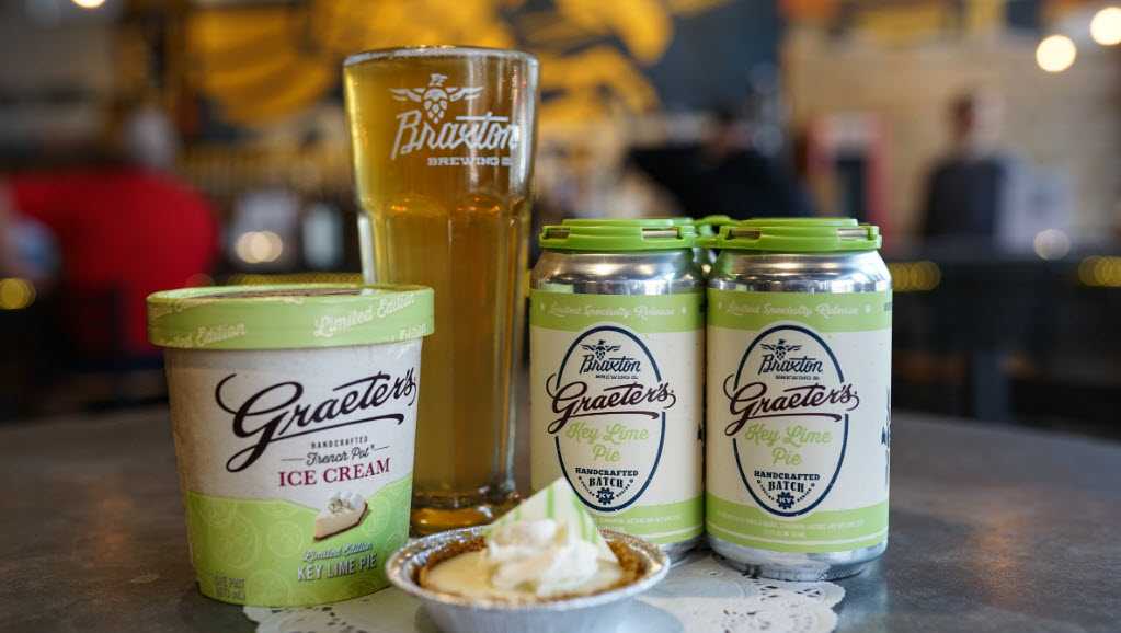 Braxton Brewing teams up with Graeters to release Key Lime Pie Ale